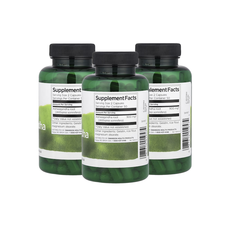 3pk Fullspektrum Ashwagandha Innhold - Atlan