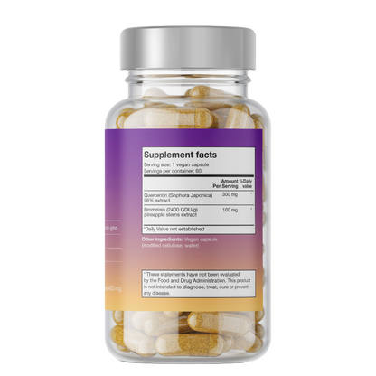 Quercetin + Bromelain