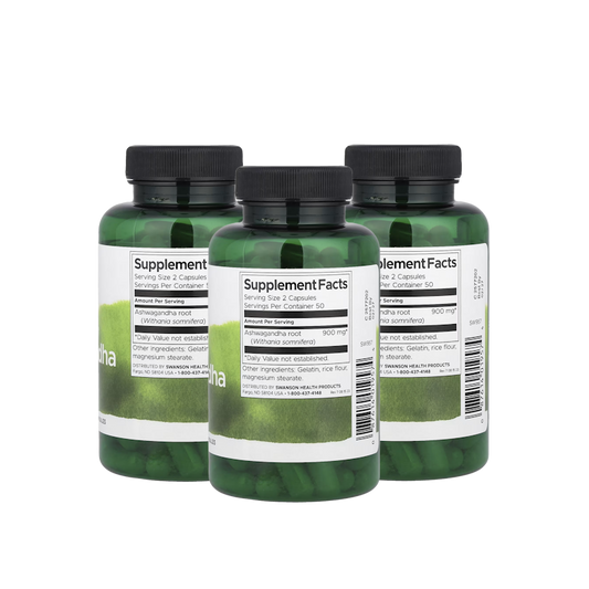 3 pk Fullspektrum Ashwagandha Innhold - Atlan