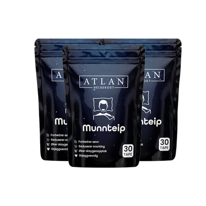 3 pk Munnteip