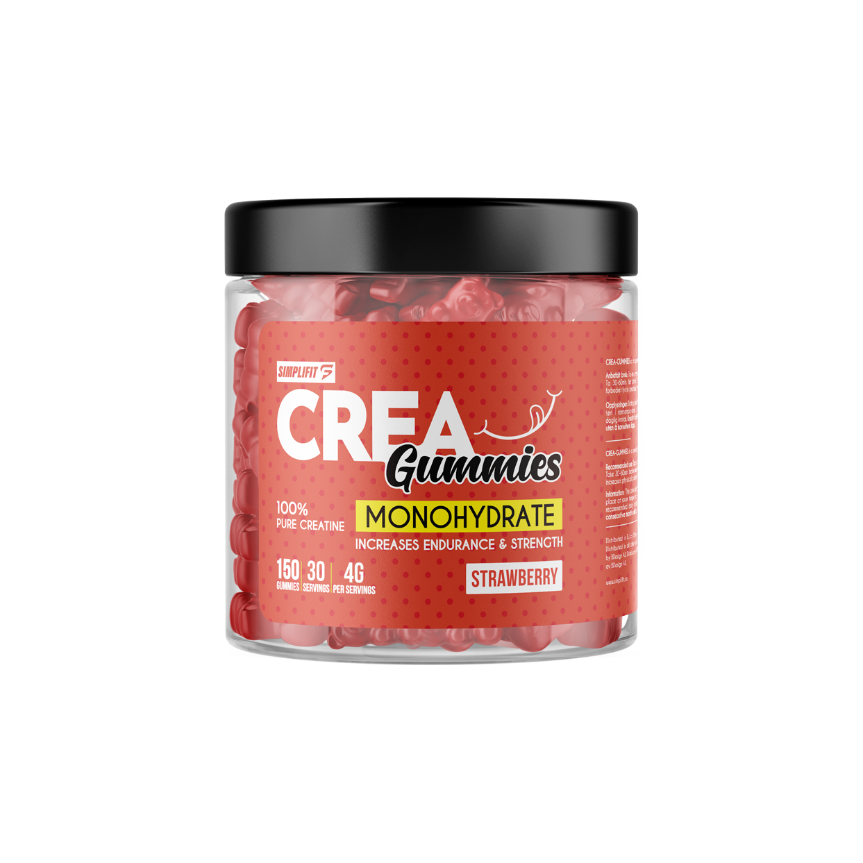 CREA Gummies Jordbær