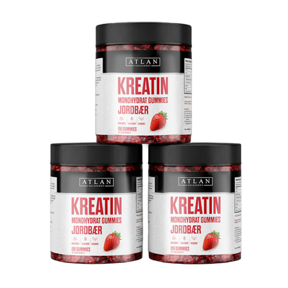Kreatingummies 3 pk Foran - Atlan