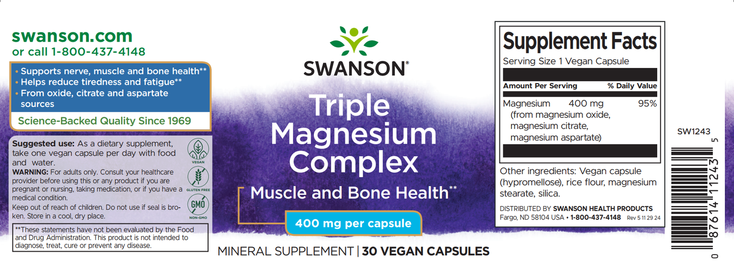 Triple Magnesium Complex