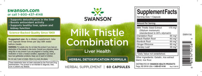 Swanson Milk Thistle Combination B - Atlan