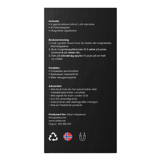 Magnetisk Nesestrips