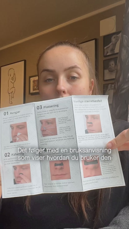 Magnetisk Nesestrips